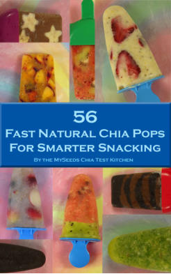 56 Fast Natural Chia Pops Kindle Book Cover