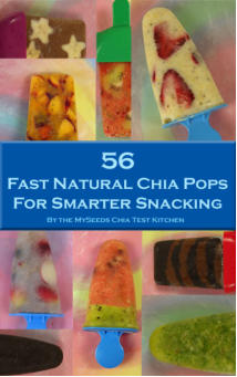 56 Fast Natural Chia Pops Kindle Book Cover