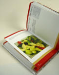 Hardcover Book Open Recipe Color Photo